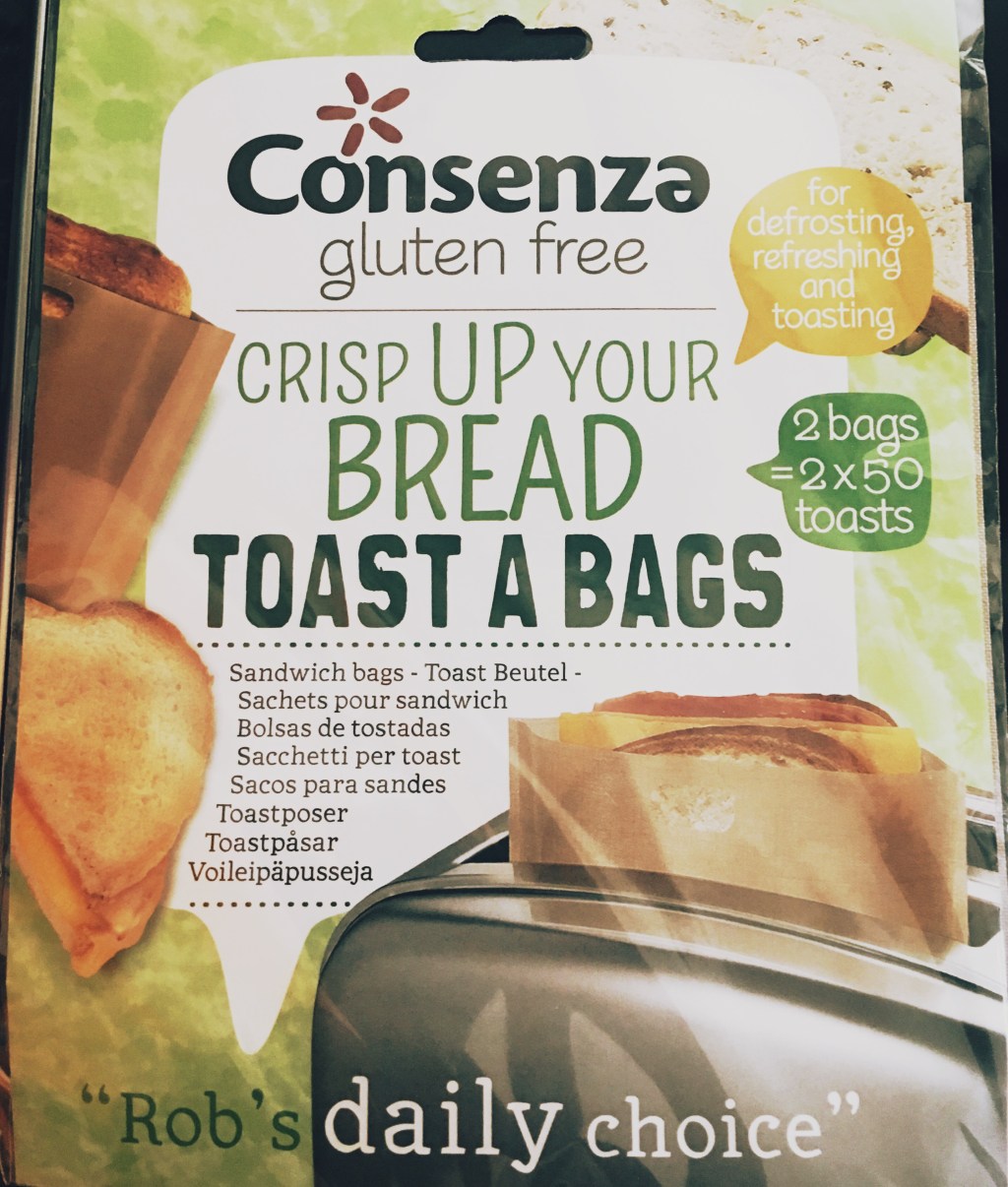 Thumbs up for Consenza toast bags 